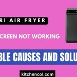 Cosori Air Fryer Touch Screen Not Working