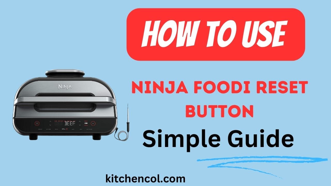 HOW To Use Ninja Foodi Reset Button-Simple Guide